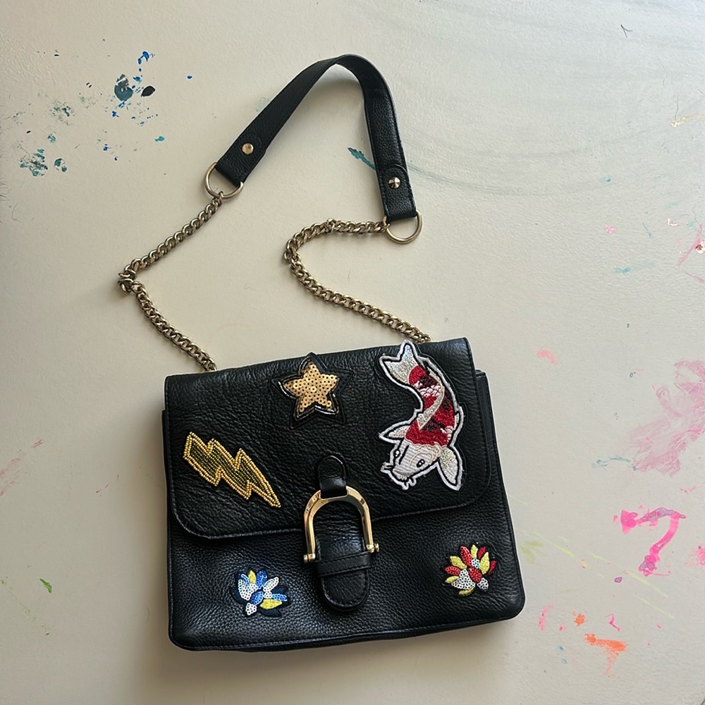 SAM EDELMAN leather shoulder bag